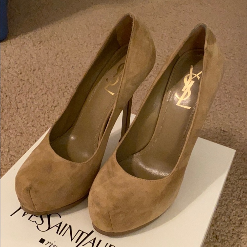 Yves Saint Laurent Tribtoo 105 Pumps Size 38.5
